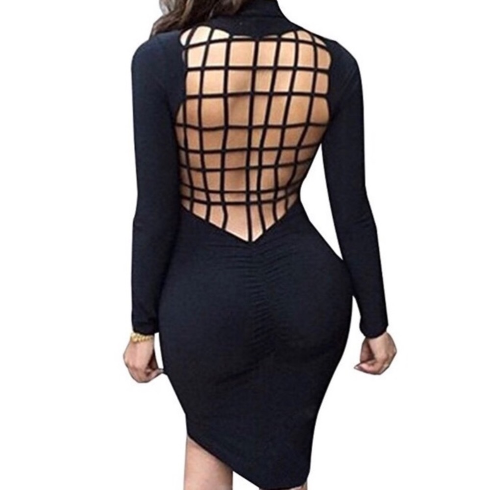 🔴🔴 Brazilian Butt Scrunch Bandage Dress - Picture 4 of 6